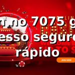 ⭐ Login no 7075 game: acesso seguro e rápido